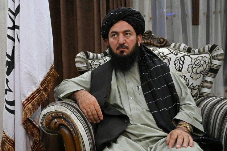 Qari Salahuddin Ayoubi, one of the Taliban's military commanders, has installed his company of 150 men in the mansion