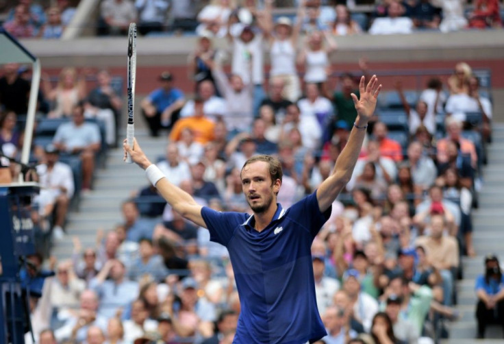 Russia's Daniil Medvedev beat Serbia's Novak Djokovic in Sunday's US Opoen men's singles final