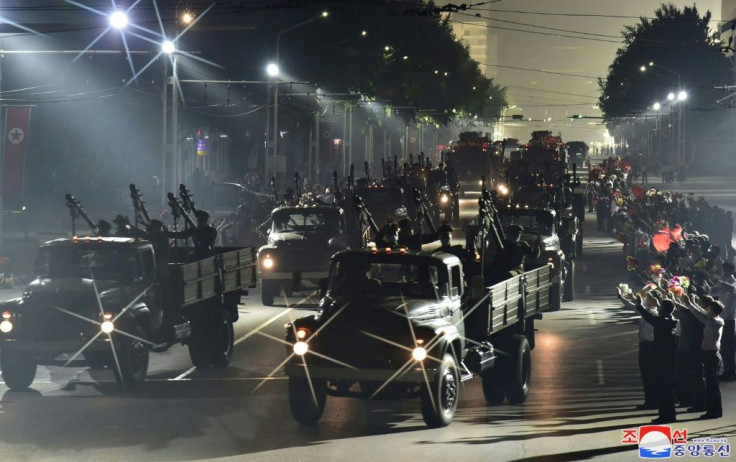 North Korea held a scaled-back parade in Pyongyang to mark the 73rd anniversary of the country's founding