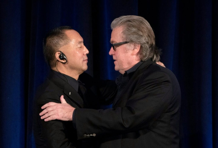 Fugitive Chinese billionaire Guo Wengui had formed an alliance with Steve Bannon, an adviser to former president Donald Trump