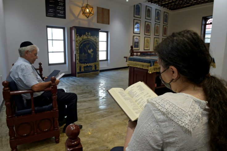 Bahrain has a tiny Jewish community of around 50 people who practiced their faith behind closed doors since 1947