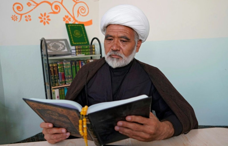 Sheikh Ali Bassir, originally from Afghanistan, has spent 17 years studying at Najaf's prestigious seminary that trains Shiite clergy