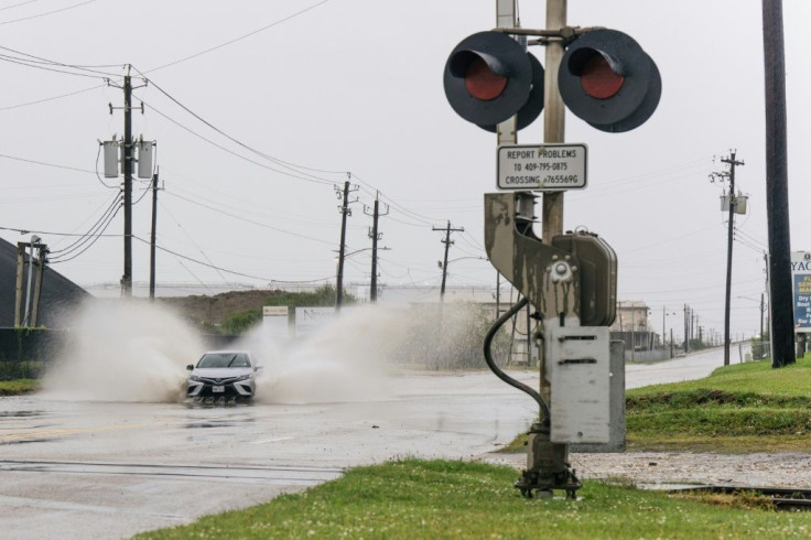 Hurricane Nicholas landed early Tuesday morning and brought heavy rainfall