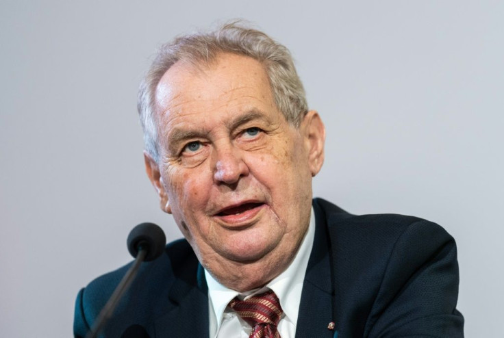 Czech President Milos Zeman has been hospitalised