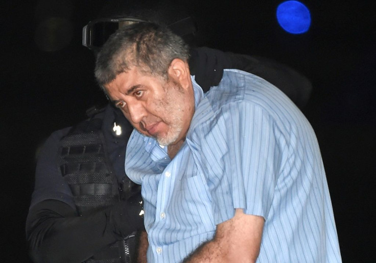 Mexican former cartel boss Vicente Carrillo Fuentes, seen here after his arrest in 2014, has been sentenced to 28 years in prison