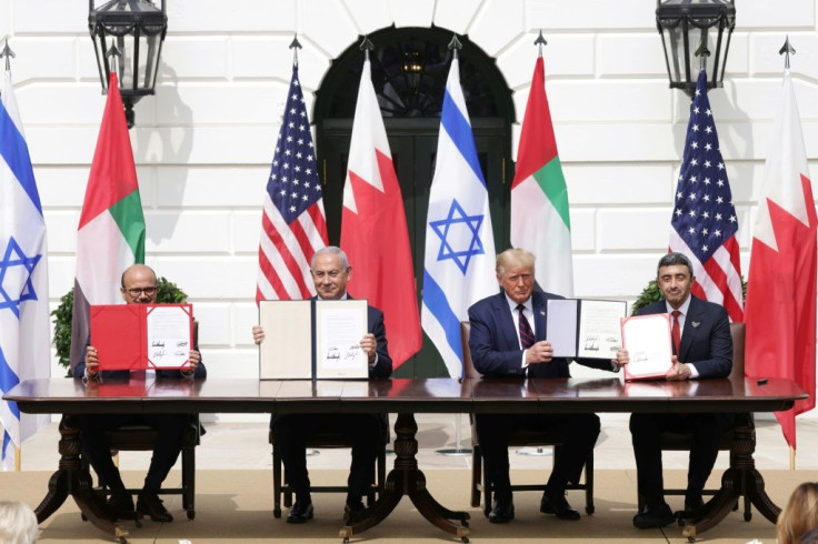 The UAE and Bahrain signed the 'Abraham Accords' with Israel at the White House last year