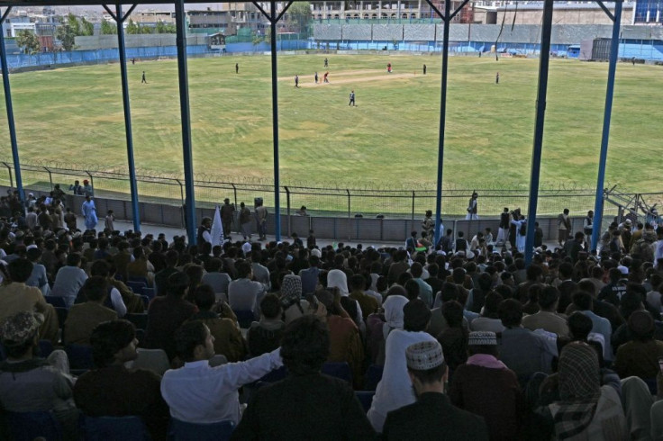 Hardline Islamists have shown they do not mind men playing cricket in Afghanistan, pulling together a match in the capital Kabul shortly after foreign forces withdrew