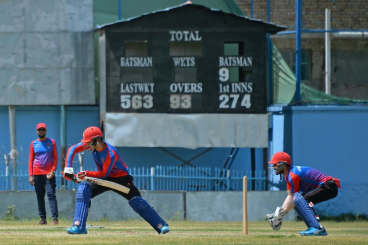 Afghanistan's men's team train in Kabul. The former Afghan women's cricket chief is pleading with international teams not to punish them by boycotting matches if the the Taliban ban women's sport