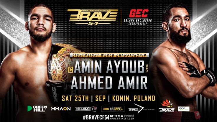BRAVE CF 54 Main Event Poster