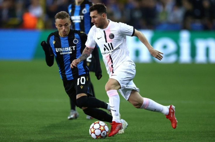 Lionel Messi and PSG were held in check by Club Brugge