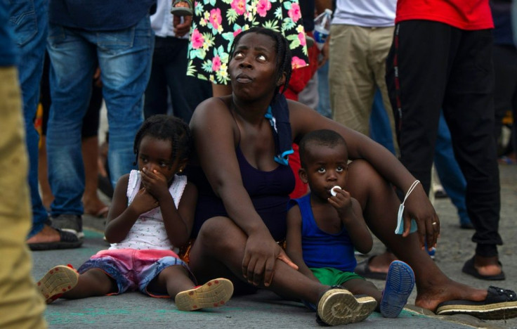 Migrants crowd Tapachula's square, banks, sidewalks or wherever they can find respite from the suffocating heat