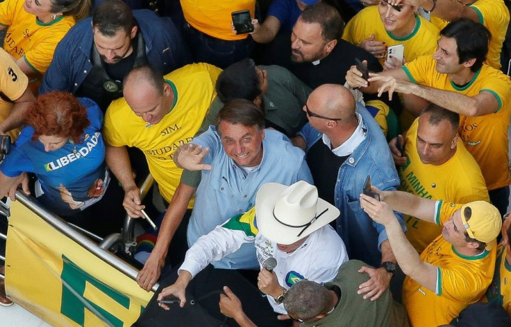 Brazilian President Jair Bolsonaro's handling of the coronavirus outbreak has contributed to his popularity tumbling to a low 24 percent