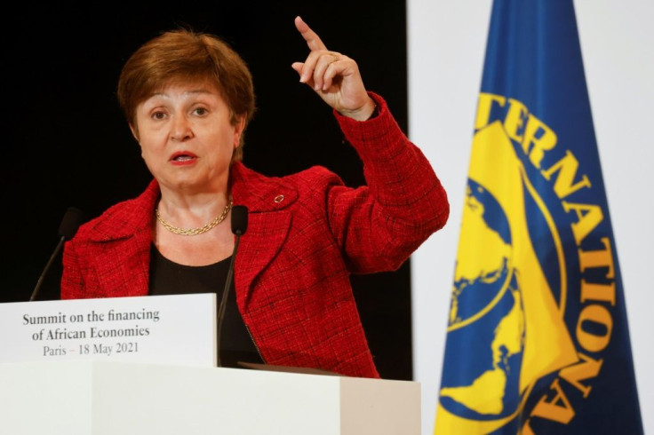 IMF Managing Director Kristalina Georgieva disagreed with an investigation showing she pushed for changes to a World Bank report to favor China