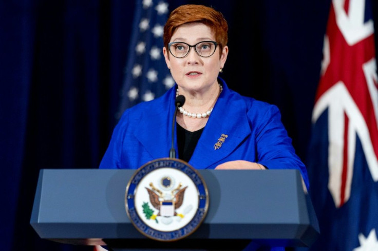 Australian Foreign Minister Marise Payne in Washington on Thursday said she understood France's 'dsappointment'