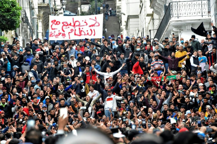 The Hirak anti-government movement continued after Bouteflika's ousting