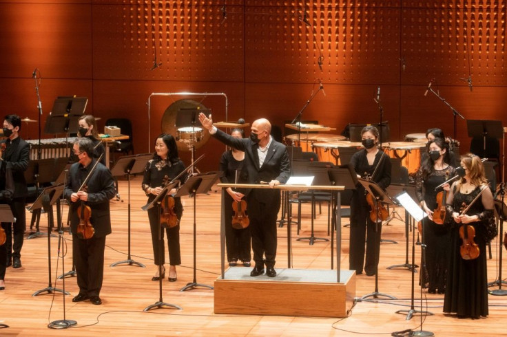 Friday's concert by the New York Philharmonic was a 'homecoming' for musicians limited to live streams, one-off and outdoor shows for more than a year