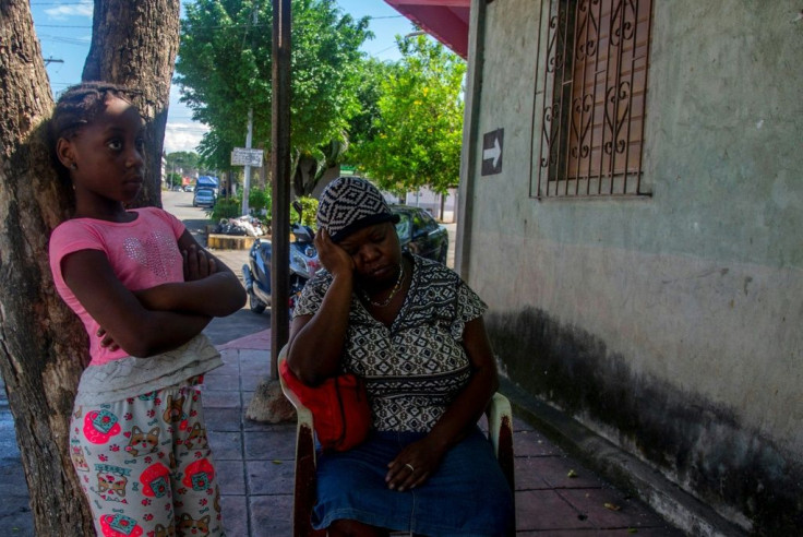 Haitian migrant Judith Joseph and her children spent two months traveling overland between Chile and Mexico