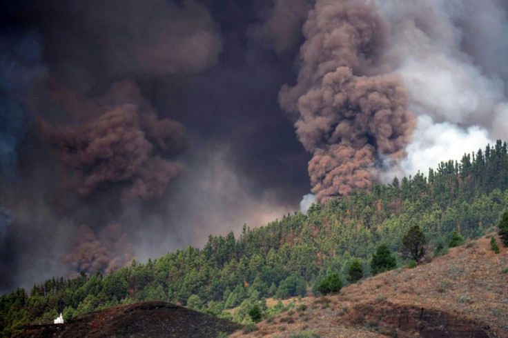 Experts had been monitoring the Cumbre Vieja volcano after detecting a surge in seismic activity