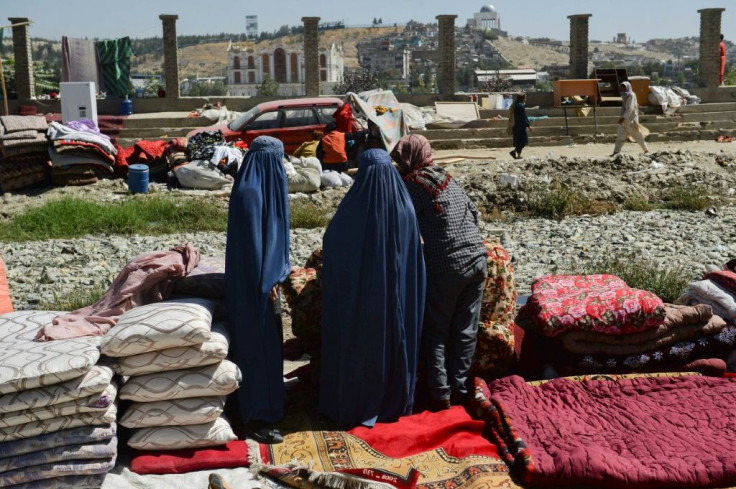 During the Taliban's first rule from 1996 to 2001, women were largely excluded from public life including being banned from leaving their homes unless accompanied by a male relative