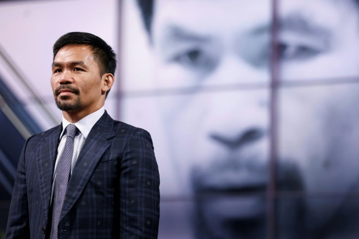 Manny Pacquiao will seek to win over voters with his rags-to-riches story