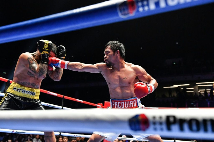 The sport bought Pacquiao fame, and with it, vices