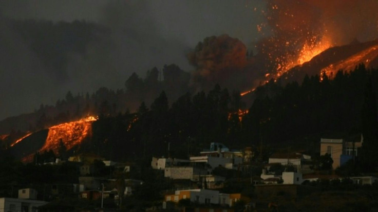 Volcano erupts on Spain's Canary Islands