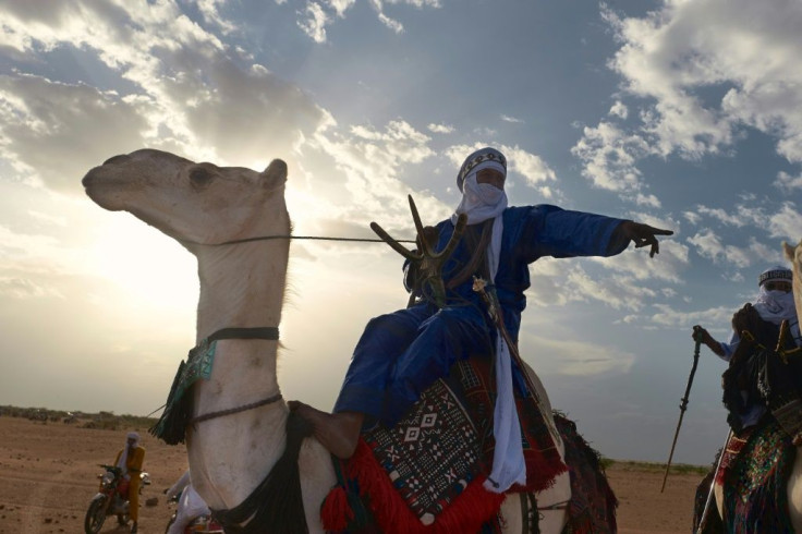 Nomads converge on the oasis town of Ingall to mark the end of the rainy season