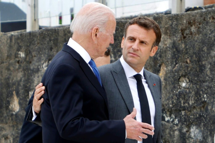 No longer this happy together: France wants 'clarifications' from Biden