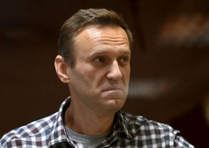 In a message from prison, Kremlin critic Alexei Navalny (pictured February 2021) praised his supporters' tactical voting in an effort to weaken the ruling party but said those results had been stolen