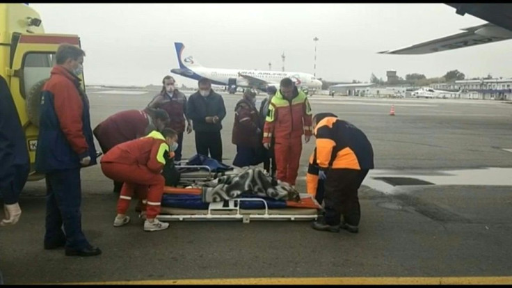 IMAGESVideo from the Russian Ministry of Emergency Situations shows people wounded in the Perm campus shooting being evacuated to Moscow. On Monday morning a university student wearing black tactical gear and a helmet roamed through the densely populated