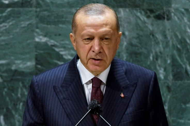 Turkish President Recep Tayyip Erdogan tells the UN his country will finally ratify the Paris climate deal