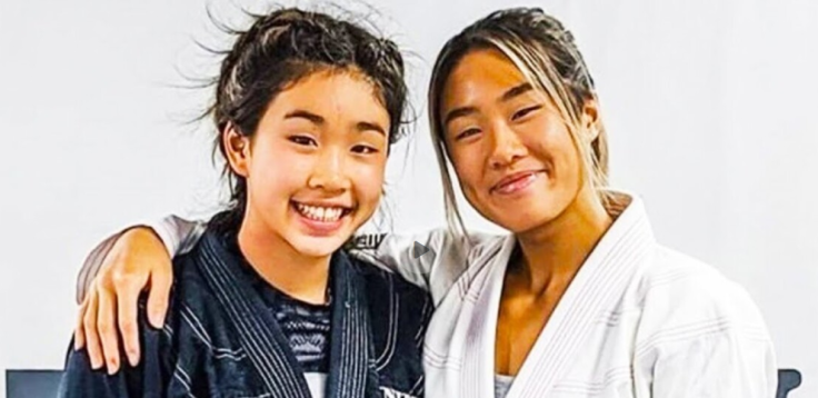 Victoria Lee with Angela Lee