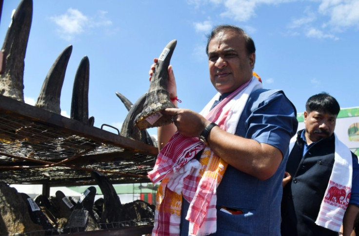 Assam's Chief Minister Himanta Biswa Sarma was at the ceremony in the town of Bokakhat