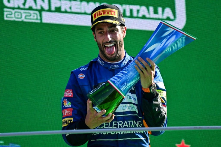 McLaren's Daniel Ricciardo was the surprise winner in Monza