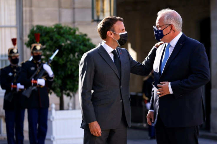 Australia's leader has revealed he is being given the cold shoulder by his French counterpart
