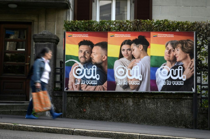 Switzerland holds a referendum on Sunday and looks set to allow same-sex couples to marry and grant them the same rights as their heterosexual counterparts