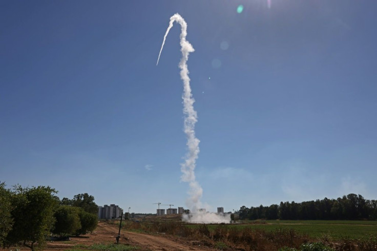 Israel's Iron Dome aerial defence system, pictured in May 2021, has destroyed thousands of short-range rockets and shells launched by Hamas