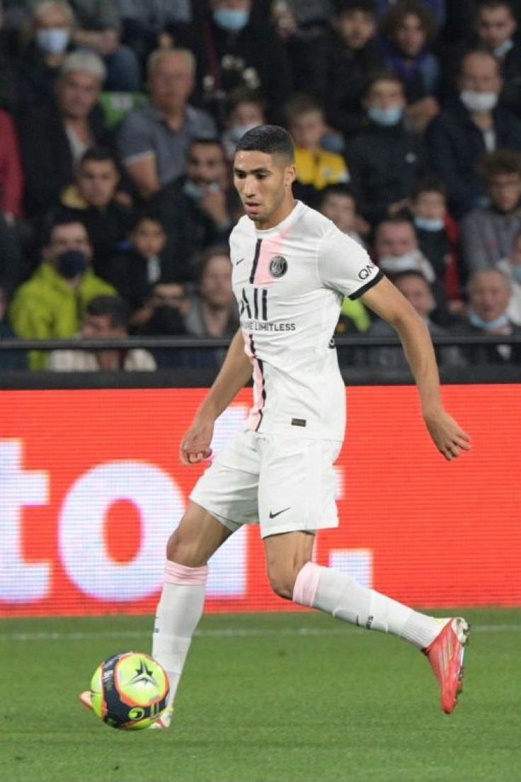 Achraf Hakimi was PSG's match-winner against Metz in midweek