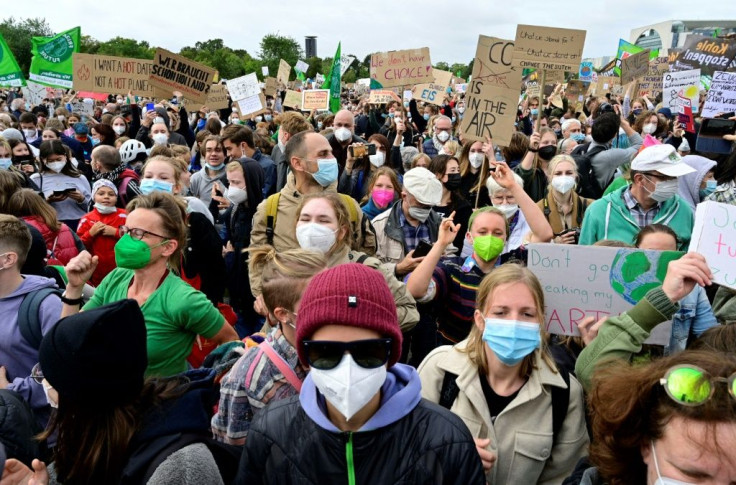 More than 400 "climate strikes" were taking place across Germany
