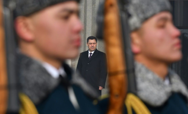 Kyrgyzstan's President Sadyr Japarov was propelled to power last year by protesters who dramatically busted him out of jail