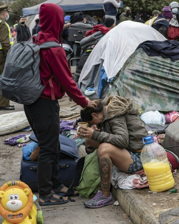 The evacuation took place on the eve of a march planned in the city against undocumented migrants