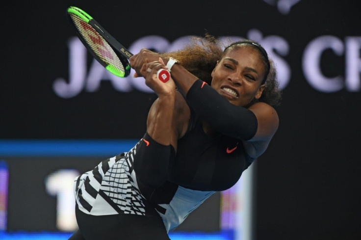 'The greatest': Serena Williams on her way to victory over sister Venus in the 2017 Australian Open final
