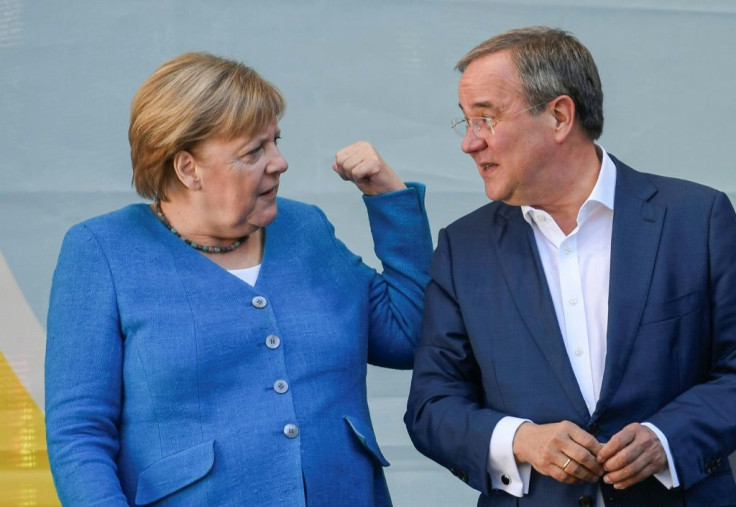 Armin Laschet, of Merkel's conservative CDU-CSU alliance, is seen as an affable but gaffe-prone ally of the outgoing chancellor