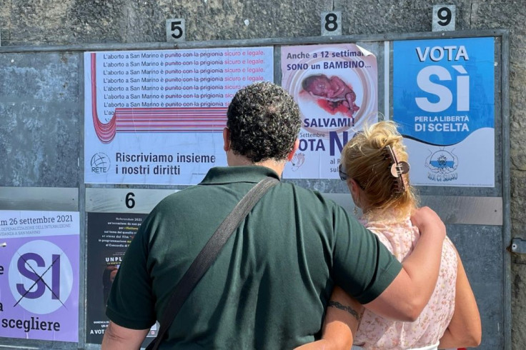 San Marino is one of the last places in Europe to have a total ban on abortion