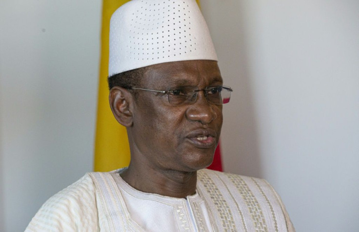 Mali's Prime Minister Choguel Maiga attends an interview with AFP on September 26, 2021 in New York