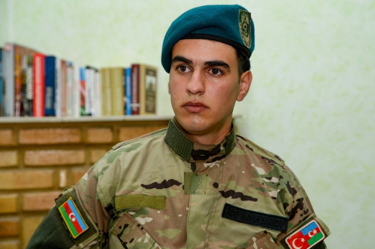 Azerbaijani Asif Maharramov, 20, is among thousands of veterans on both sides suffering from post-traumatic stress disorder