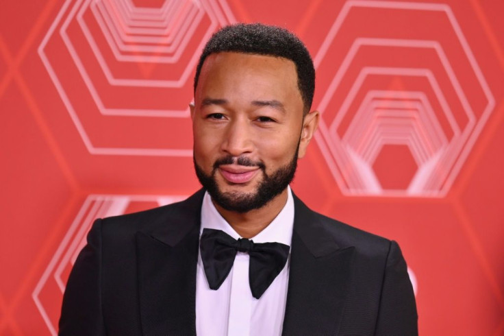 US singer-songwriter John Legend performed at the Tonys with the cast of "Ain't Too Proud: The Life and Times of the Temptations"