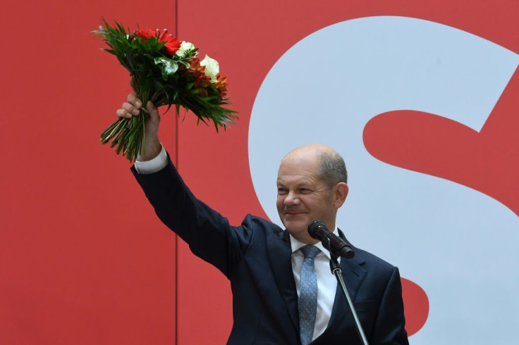 Olaf Scholz and his centre-left Social Democrats (SPD) narrowly won the vote at 25.7 percent