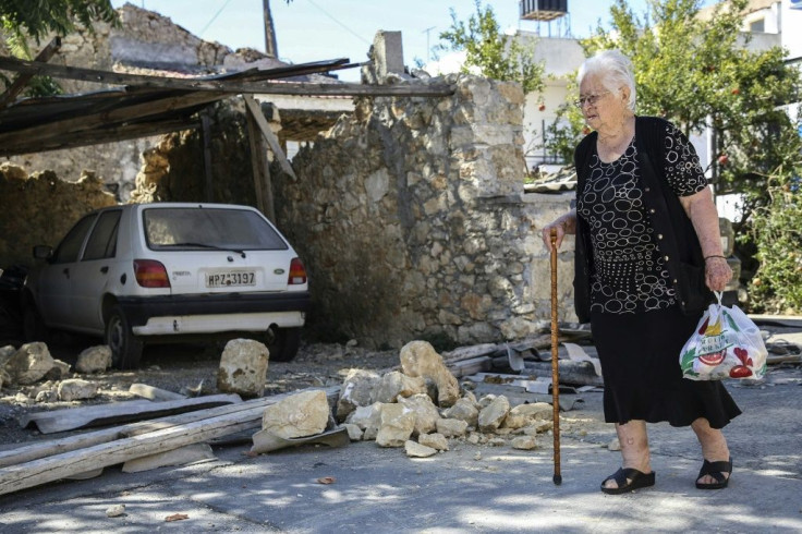 Greece is located on a number of fault lines, and is sporadically hit by earthquakes
