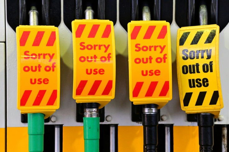 The Petrol Retailers Association said almost half of the UK's 8,000 petrol stations had run out of fuel on Sunday